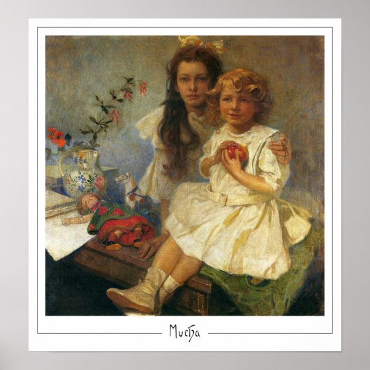 Alphonse Mucha Zedign Art Poster #331 (Voorkant)