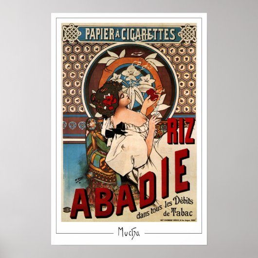 Alphonse Mucha Zedign Art Poster #339 (Voorkant)