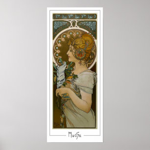 Alphonse Mucha Zedign Kunst Poster #260