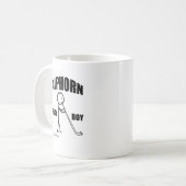 Alphorn Play Boy Koffiemok (Voorkant links)