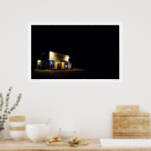 Alpiene Inn (kleur) Poster (Keuken)