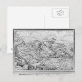 Alpiene landschap, 1553 briefkaart (Voorkant / Achterkant)