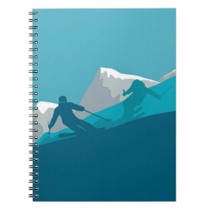 Alpiene Skiing Notitieboek