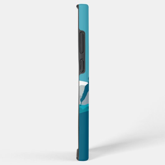 Alpiene Skiing Samsung Galaxy Hoesje (Rechterkant)