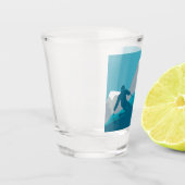 Alpiene Skiing Shot Glas (Links)