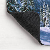 Alpiene sneeuwscène Muismat (Hoek)