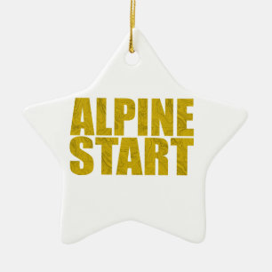 Alpiene start (Topo) Keramisch Ornament