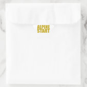 Alpiene start (Topo) Ster Sticker (Tas)