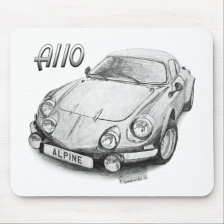 Alpine A110 Muismat
