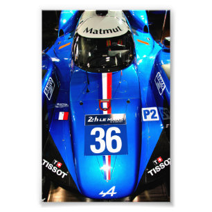 Alpine A470-Gibson 24 uur Le Mans 2018 Foto Afdruk