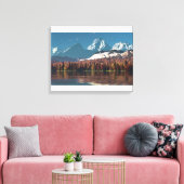 Alpine Autumn Canvas Afdruk (Insitu (Woonkamer))