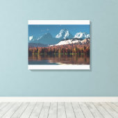 Alpine Autumn Canvas Afdruk (Insitu (Houten vloer))