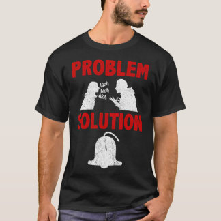 Alpine Bell Music Muzikant Probleem Oplossing Hobb T-shirt