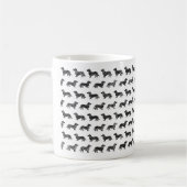 Alpine Dachsbracke Sketch Design Mug (Gauche)