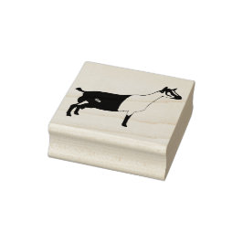 Alpine Dairy Goat Rubberstempel