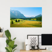 Alpine Farmland Print (Thuiskantoor)