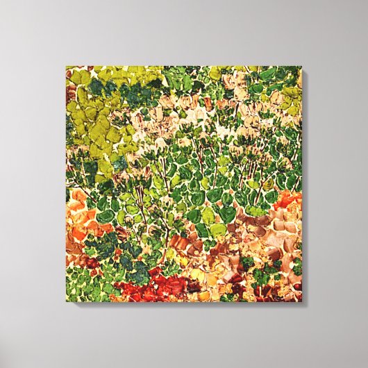 Alpine Flowers Canvas Afdruk (Voorkant)