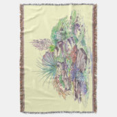 Alpine Garden Landscaping Deken (Voorkant Verticaal)