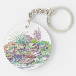 Alpine Garden Landscaping Sleutelhanger
