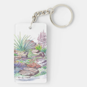 Alpine Garden Landscaping Sleutelhanger