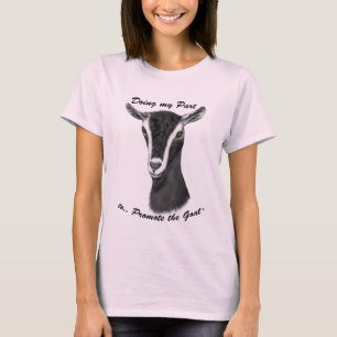 Alpine Goat Portrait T-shirt