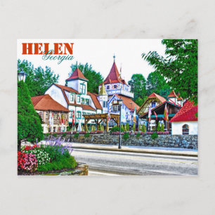 Alpine Helen, Georgia, VS. Briefkaart