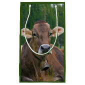 Alpine Koe Gift Bag Klein Cadeauzakje (Voorkant)
