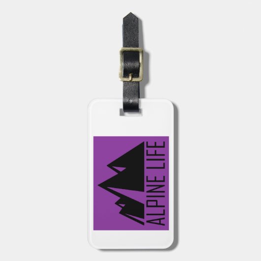 Alpine Life Bagagelabel (Voorkant verticaal)