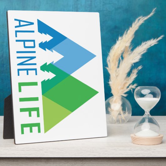 Alpine Life Fotoplaat (Zijkant)