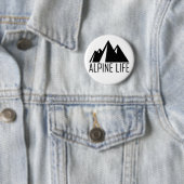 Alpine Life Ronde Button 5,7 Cm (In situ)