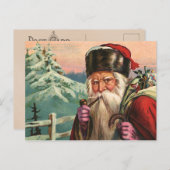 Alpine Santa Briefkaart (Voorkant / Achterkant)