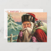 Alpine Santa Briefkaart (Voorkant / Achterkant)