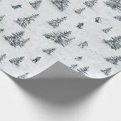 Alpineskiërs en Verborgen Yetis - Downhill Skiën Cadeaupapier (Hoek)