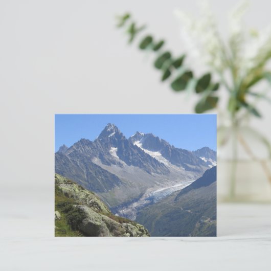 Alps Chamonix Briefkaart (Staand voorkant)
