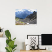 Alps Chamonix Ibex Poster (Thuiskantoor)