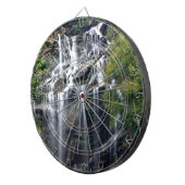 Alps Mountain Top Waterfall Dartbord (Voorkant Rechts)