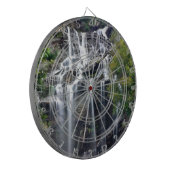 Alps Mountain Top Waterfall Dartbord (Voorkant Links)
