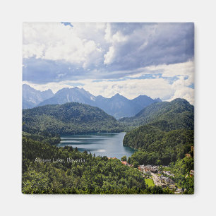 Alpsee meer, Beieren, Duitsland Magneet