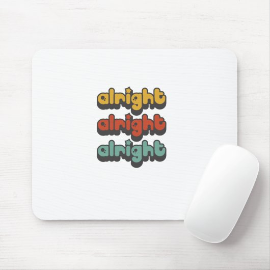 ALRIGHT-ALRIGHT-ALRIGHT-HIPPY-STAR MUISMAT (Met muis)