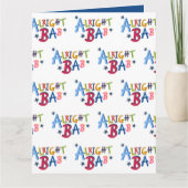 Alright Bab Black Pays Mots Carte de voeux (Devant)