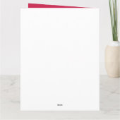 Alright Bab Black Pays Mots Carte de voeux (Dos)