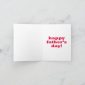 Als al het andere faalt, bel papa - Funny Vaderdag Kaart (Binnen)