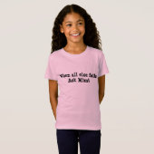 "Als al het andere ontbreekt vraag het shirt van M (Voorkant volledig)
