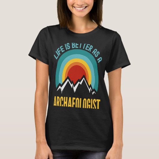 Als archeoloog t-shirt (Voorkant)