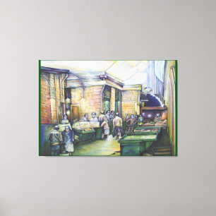 Als Art zich ontkent, dan zal Grace het overdragen Canvas Afdruk