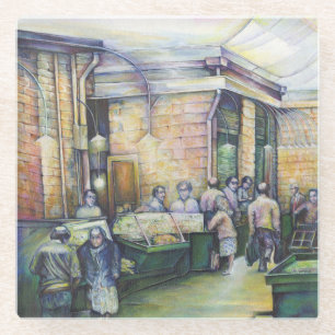 Als Art zich ontkent, dan zal Grace het overdragen Glazen Onderzetter