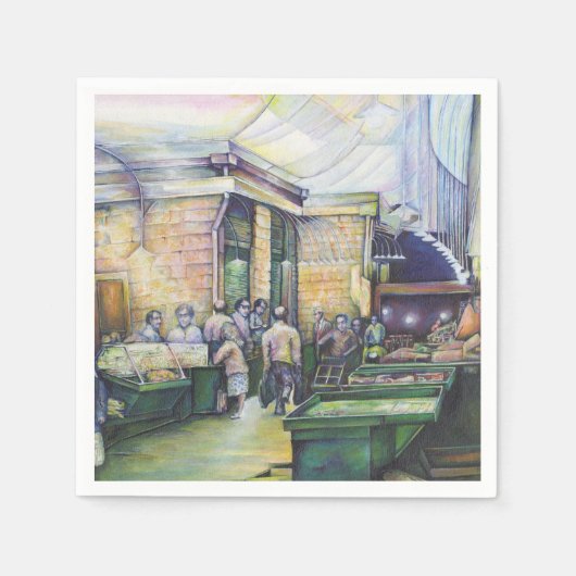 Als Art zich ontkent, dan zal Grace het overdragen Servet (Voorkant)