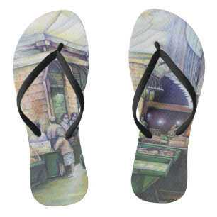 Als Art zich ontkent, dan zal Grace het overdragen Teenslippers