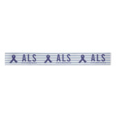 ALS Awareness Blue Stripes Lint (Voorkant)