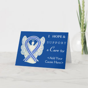 ALS Awareness Ribbon Angel Art Wenskaarten Kaart